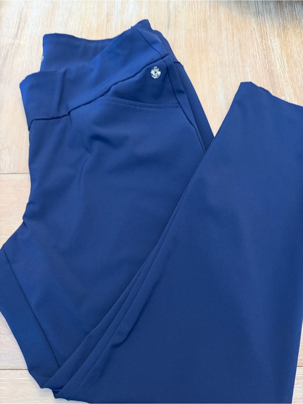 Lilly Pulitzer Navy Performance pants with Pocket Detail